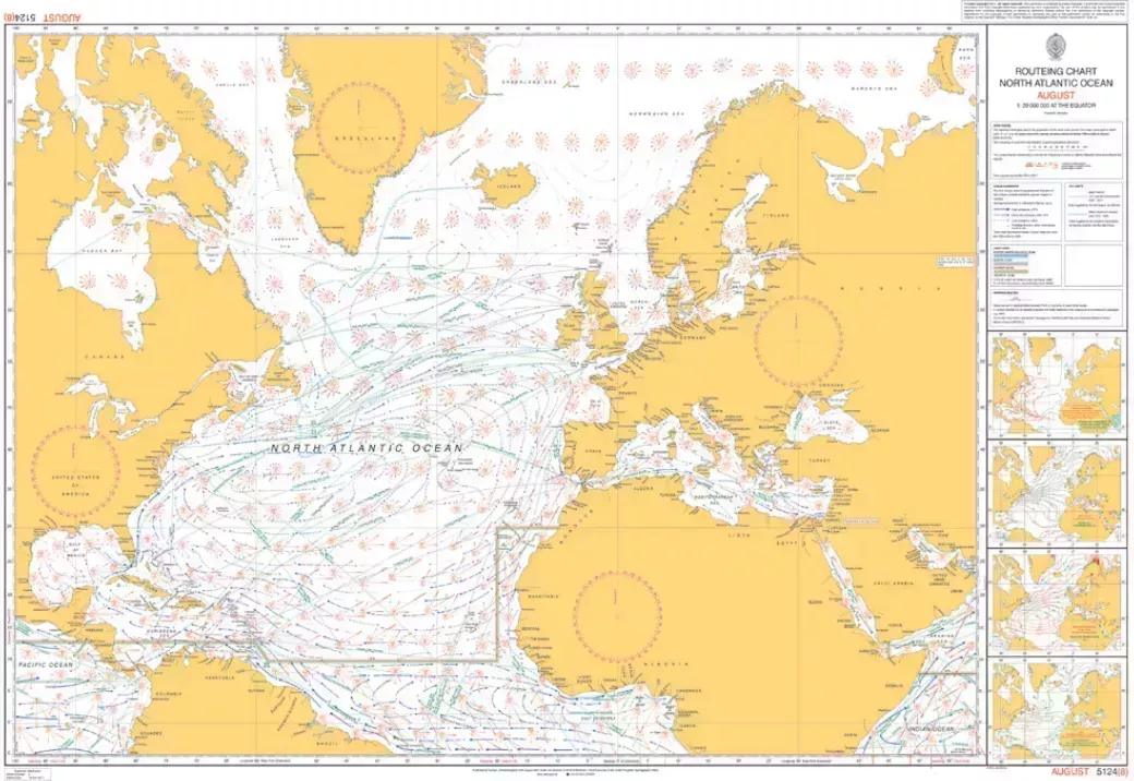 Admiralty Routeing Charts Admiralty